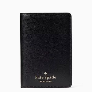 Kate Spade Staci Black Passport Holder